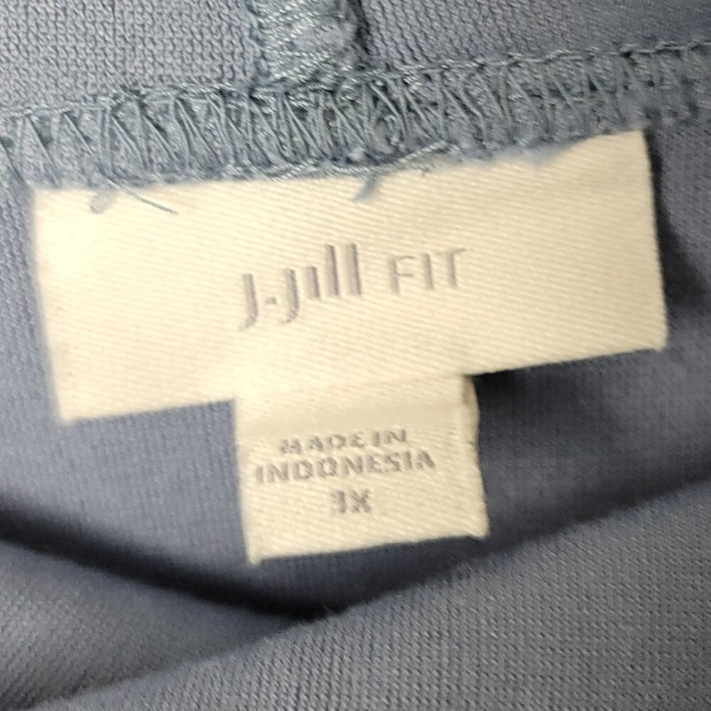 J. Jill Fit Turtleneck Tunic Light Blue - Picture 6 of 10